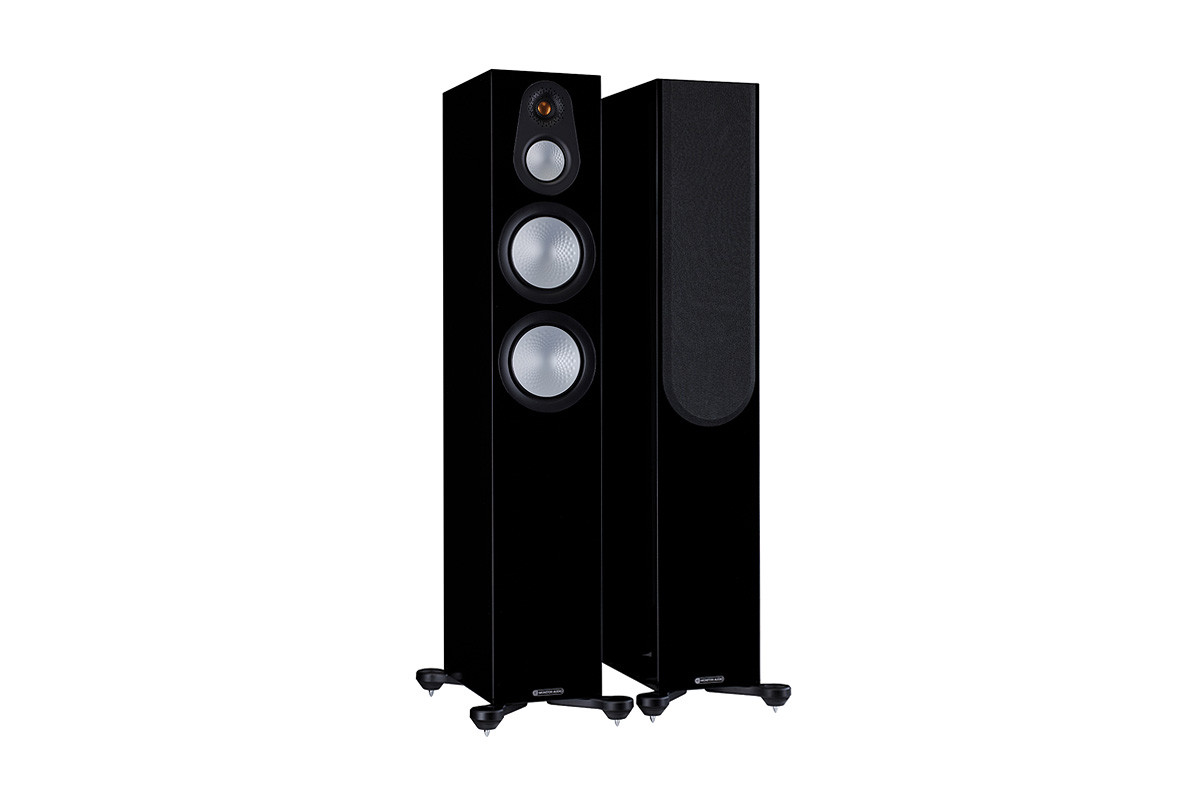 Monitor Audio Silver 300 7G High Gloss Black - kolumny podłogowe