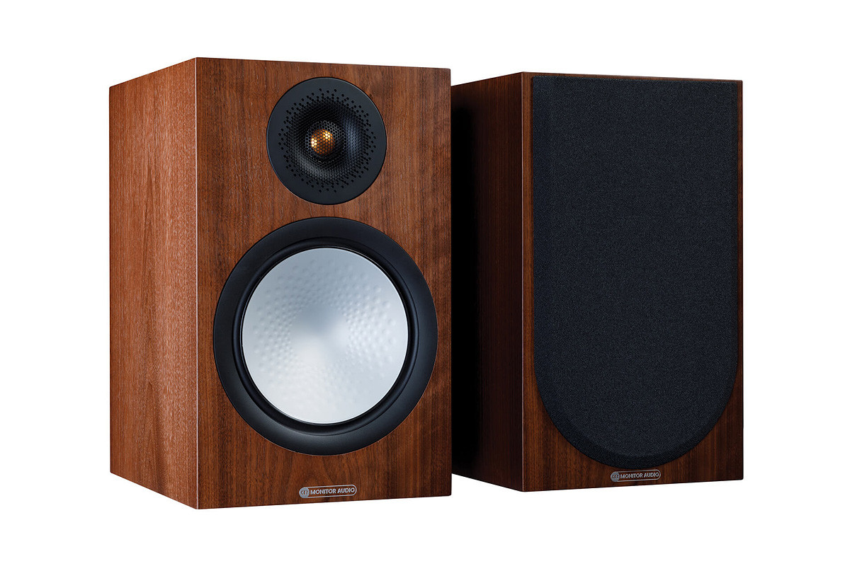 Monitor Audio Silver 100 7G Walnut - kolumny podstawkowe