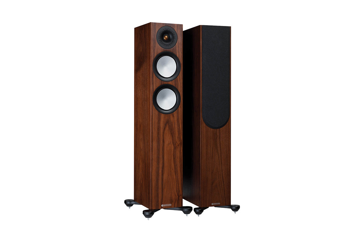 Monitor Audio Silver 200 7G Walnut - kolumny podłogowe