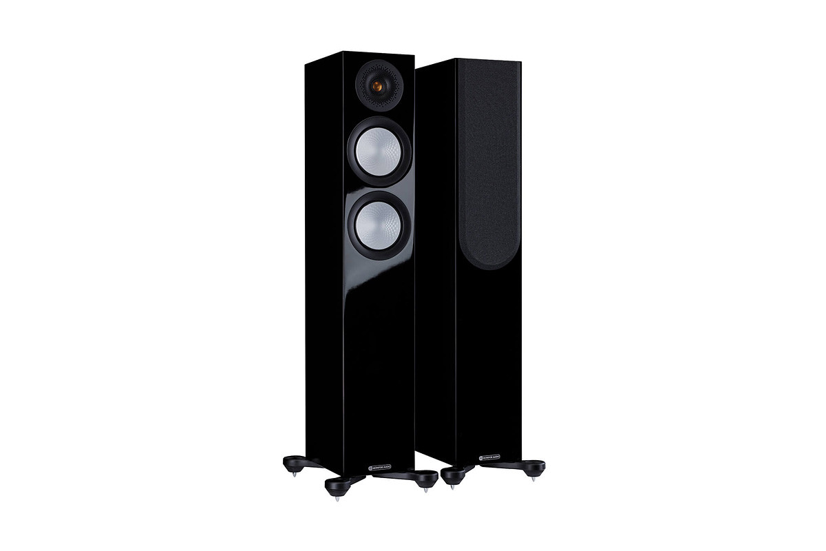 Monitor Audio Silver 200 7G High Gloss Black - kolumny podłogowe