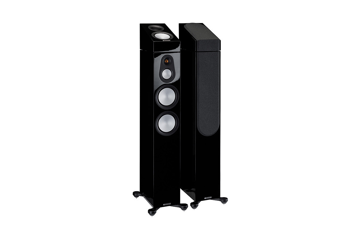 Monitor Audio Silver AMS 7G High Gloss Black - kolumny efektowe Dolby Atmos, DTS:X, itp.