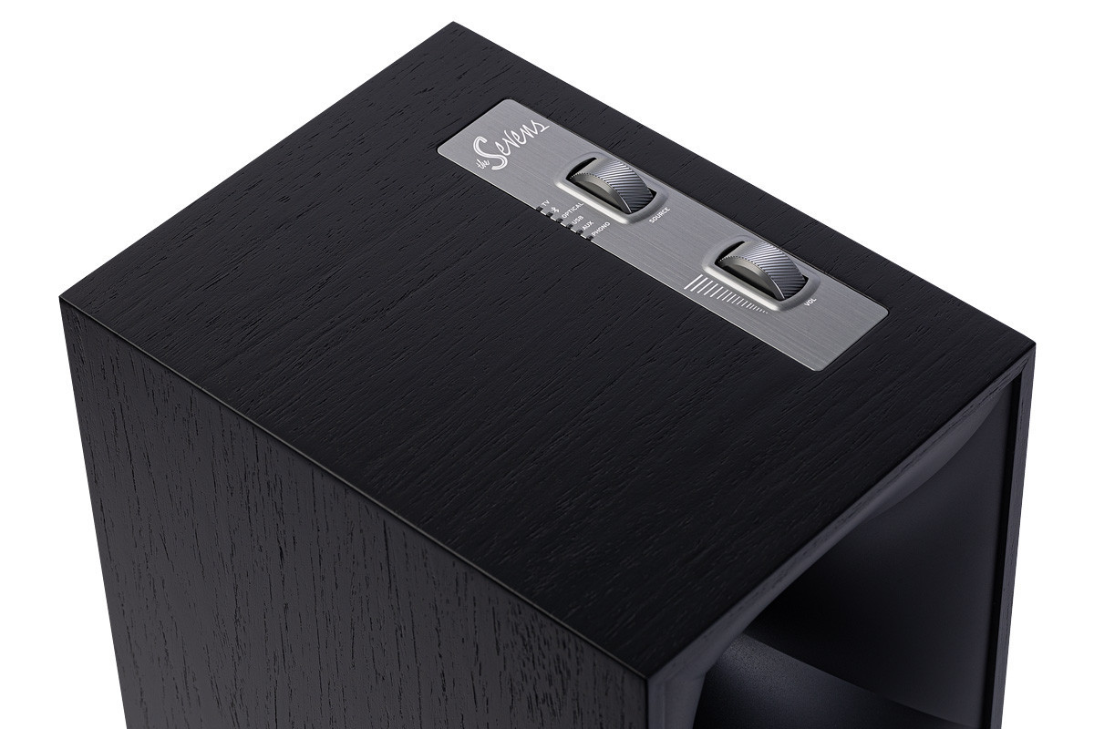 Klipsch The Sevens Matte Black - kolumny aktywne Klipsch The Sevens Matte Black - kolumny aktywne