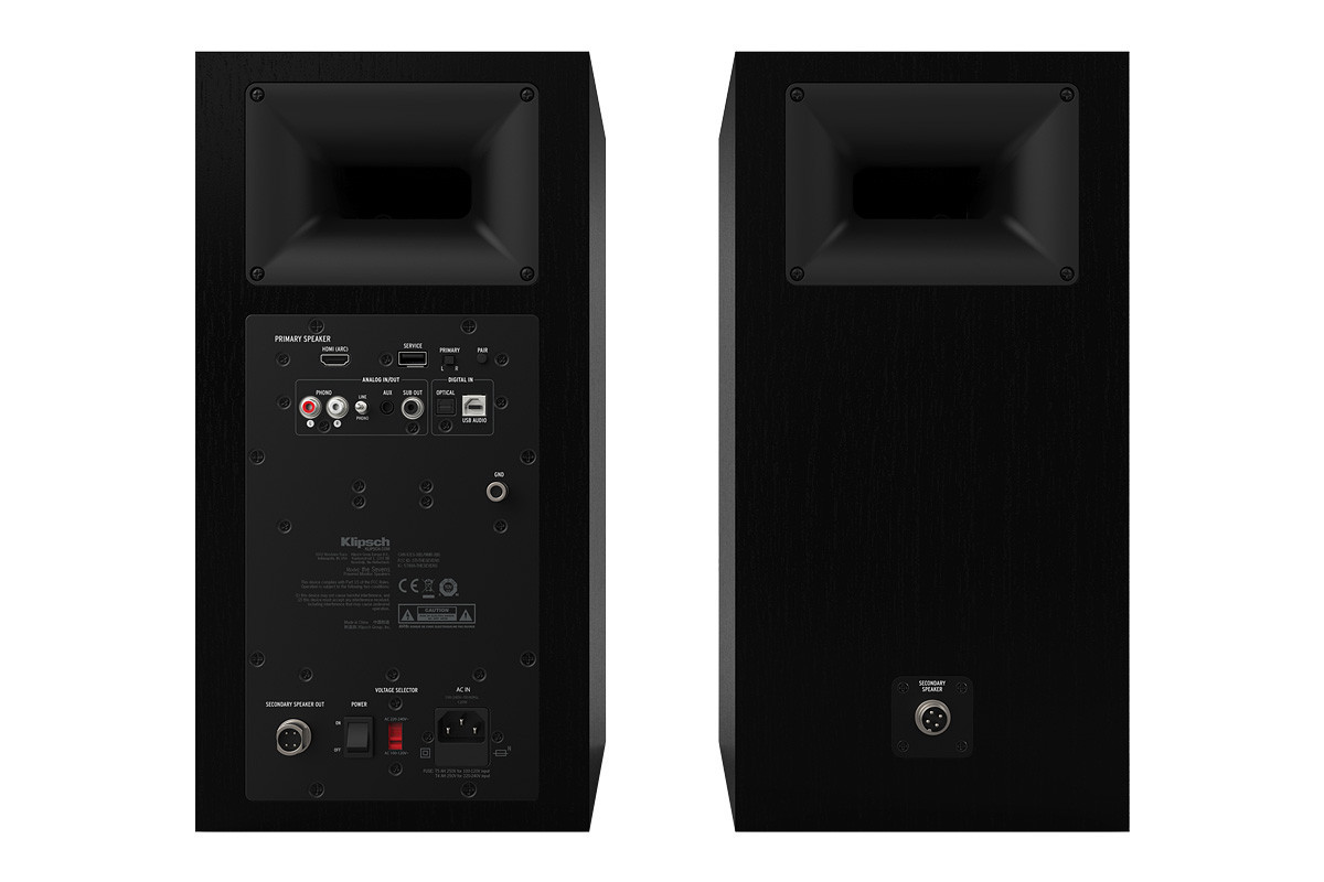 Klipsch The Sevens Matte Black - kolumny aktywne Klipsch The Sevens Matte Black - kolumny aktywne