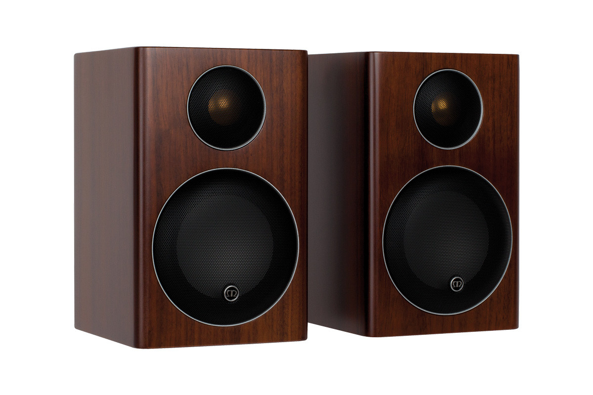 Monitor Audio Radius 90 Walnut - kolumny podstawkowe