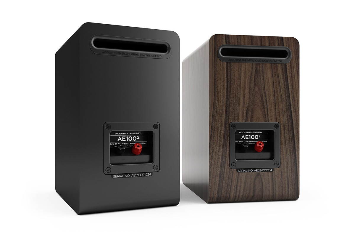 Acoustic Energy AE100² Walnut - kolumny podstawkowe