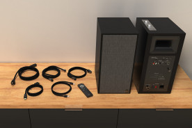 Klipsch The Sevens Matte Black - kolumny aktywne Klipsch The Sevens Matte Black - kolumny aktywne