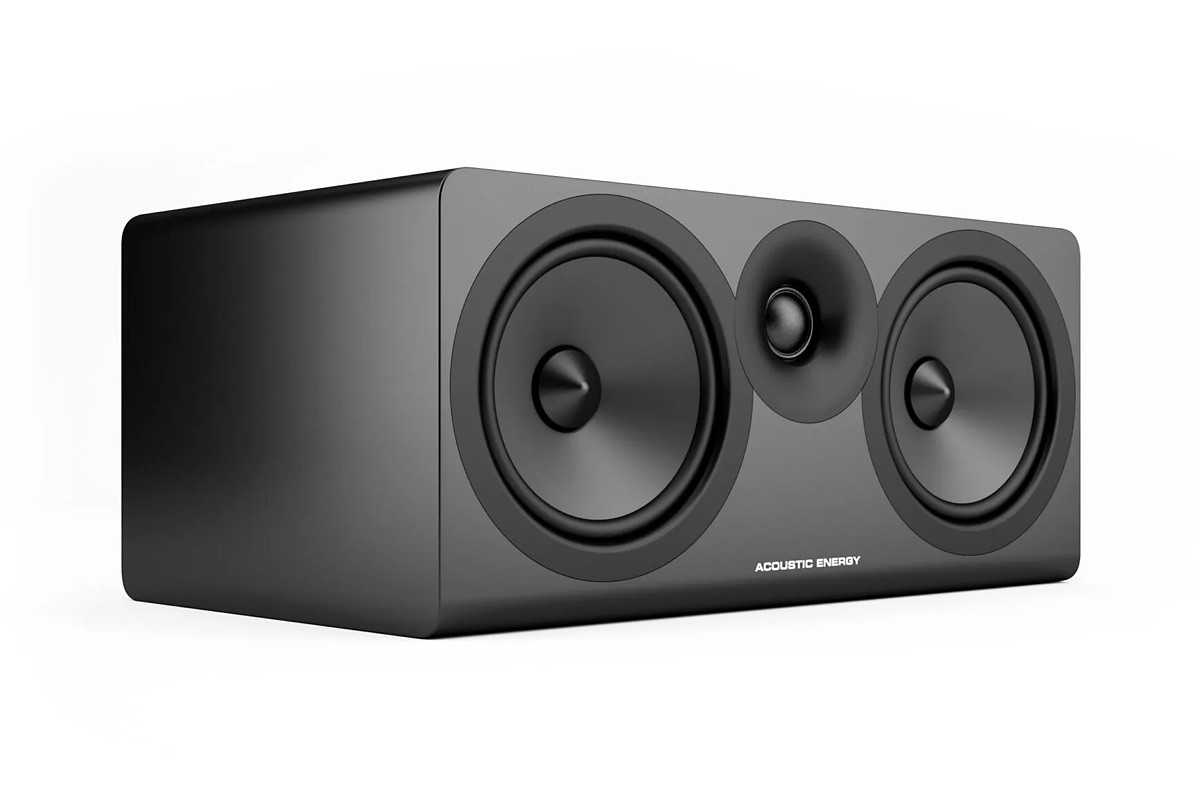 Acoustic Energy AE107² Satin Black - kolumna centralna