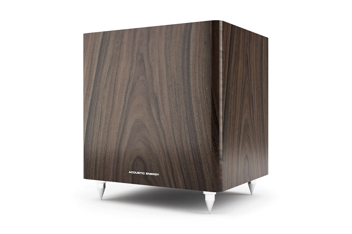 Acoustic Energy AE108² Walnut - subwoofer aktywny