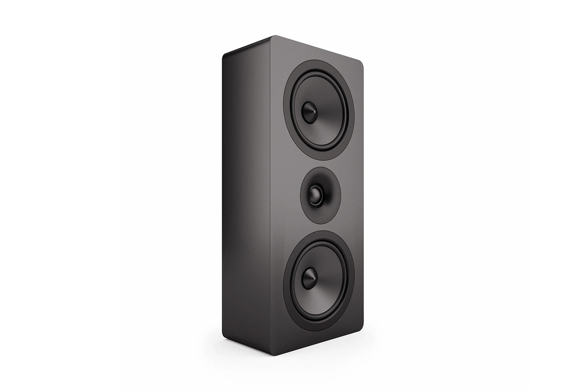 Acoustic Energy AE105 Satin Black - kolumna ścienna