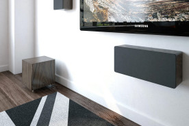 Acoustic Energy AE105 Satin White - kolumna ścienna