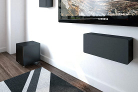 Acoustic Energy AE105 Walnut - kolumna ścienna