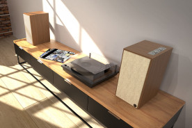 Klipsch The Sevens Walnut - kolumny aktywne Klipsch The Sevens Walnut - kolumny aktywne