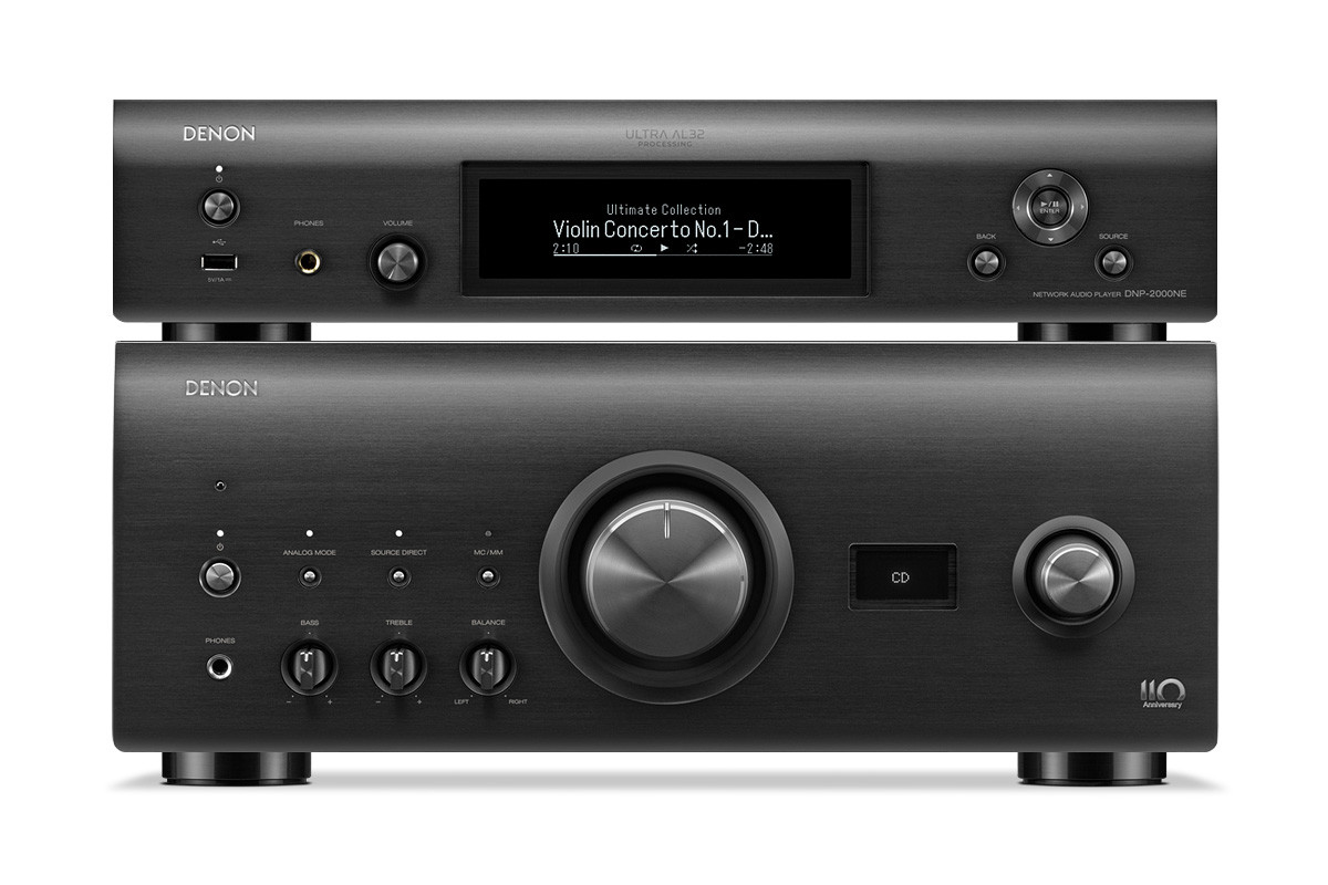 Denon PMA-A110 | DNP-2000NE Silver Graphite - zestaw stereo