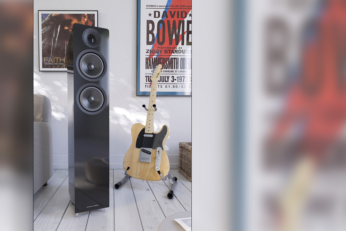 Acoustic Energy AE309 Piano Gloss White - kolumny podłogowe