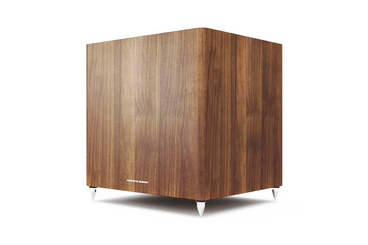 Acoustic Energy AE308 Walnut - subwoofer aktywny