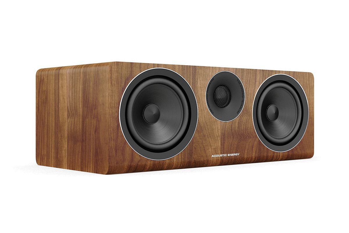 Acoustic Energy AE307 Walnut - kolumna centralna