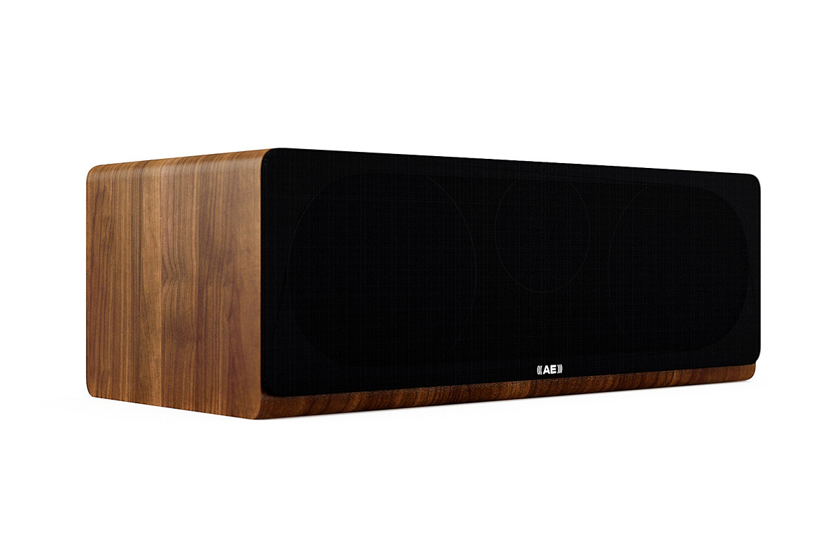 Acoustic Energy AE307 Walnut - kolumna centralna