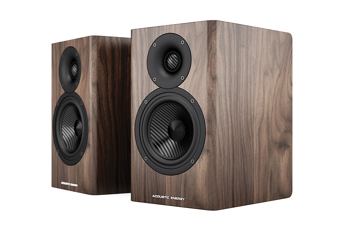 Acoustic Energy AE500 American Walnut - kolumny podstawkowe