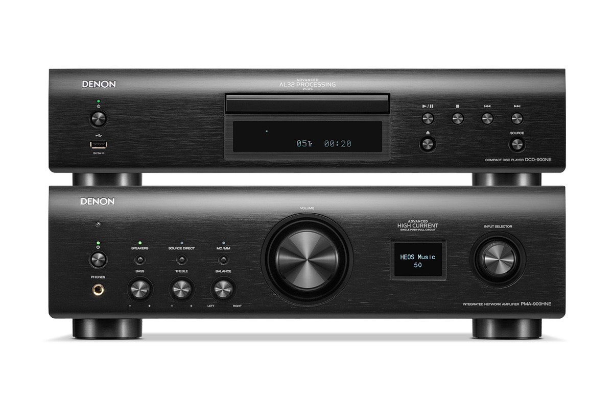 Denon PMA-900HNE | DCD-900NE Black - zestaw stereo