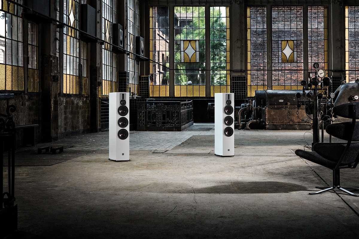 Dali Rubicon 8 White High Gloss - kolumny podłogowe