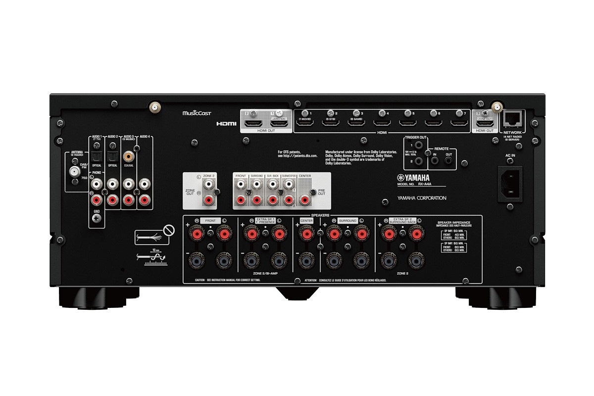 Yamaha RX-A4A Aventage - amplituner wielokanałowy Yamaha RX-A4A Aventage - amplituner wielokanałowy