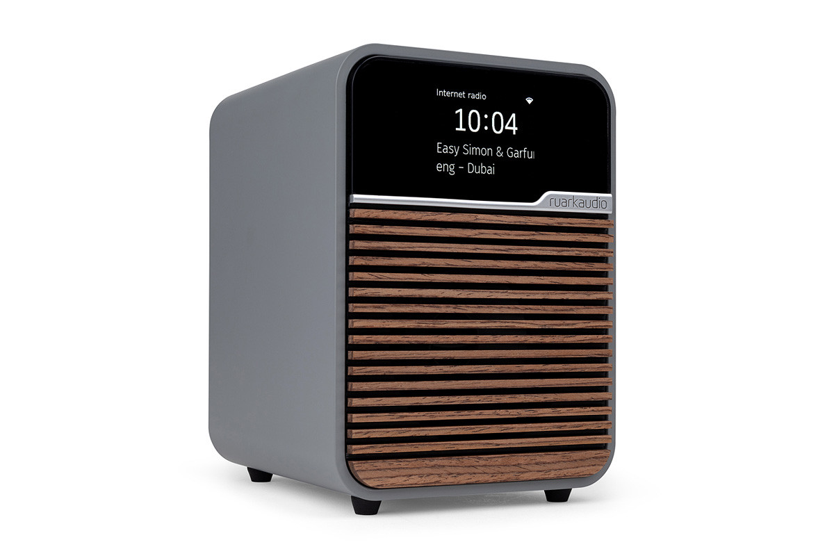 Ruark Audio R1S Mid Grey - kompaktowe radio FM/DAB+ z funkcjami sieciowymi