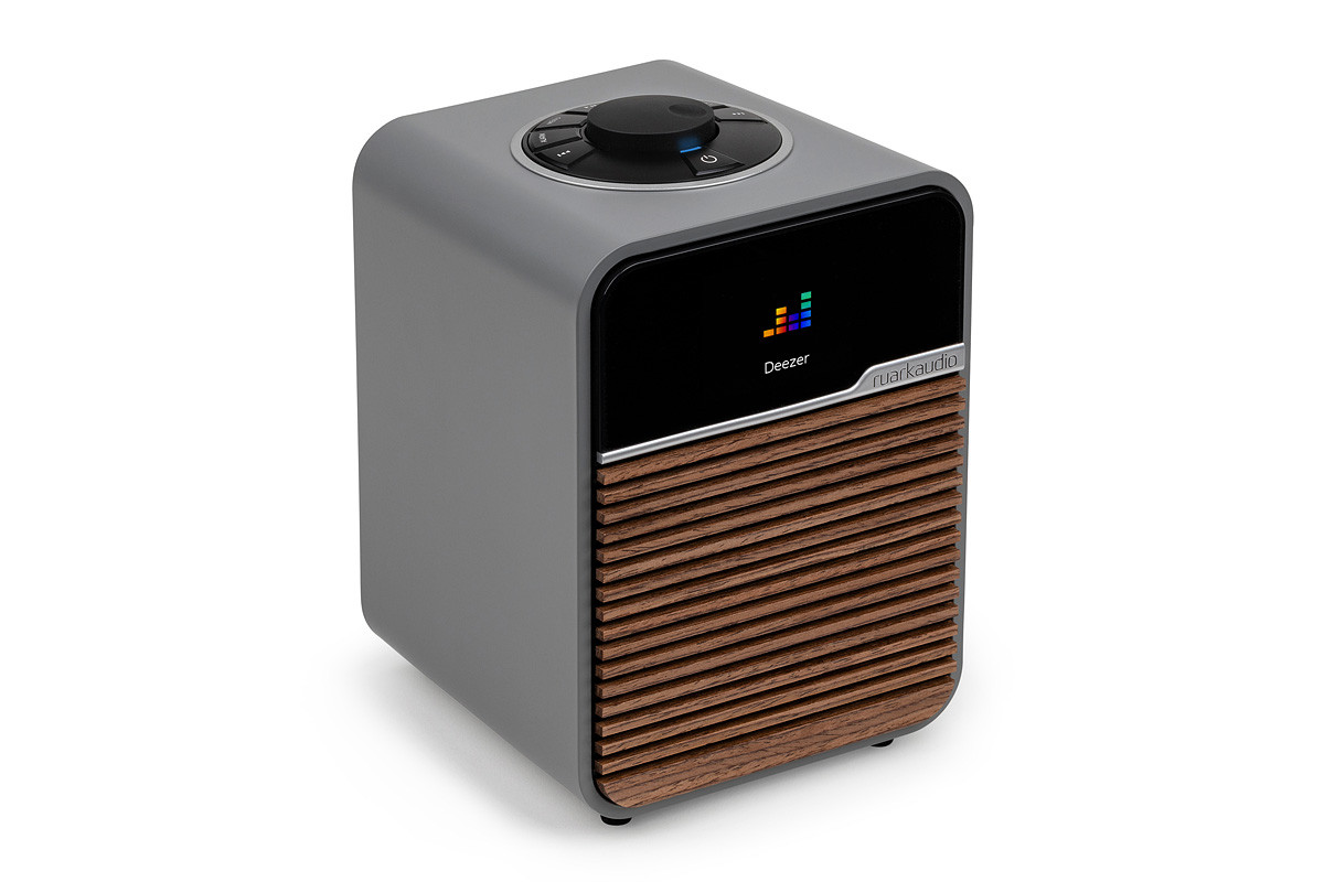 Ruark Audio R1S Mid Grey - kompaktowe radio FM/DAB+ z funkcjami sieciowymi