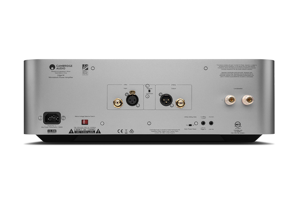Cambridge Audio Edge M - wzmacniacz | końcówka mocy typu monoblok Cambridge Audio Edge M - wzmacniacz | końcówka mocy typu monoblok