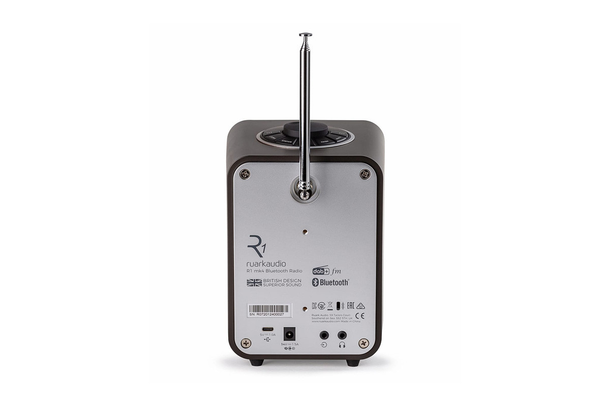 Ruark Audio R1 Mk4 Espresso - kompaktowe radio FM/DAB+ Ruark Audio R1 Mk4 Espresso - kompaktowe radio FM/DAB+
