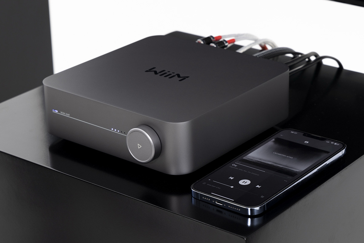 WiiM Amp Pro ダークグレー WiiM Amp Pro Dark Grey - system audio typu 