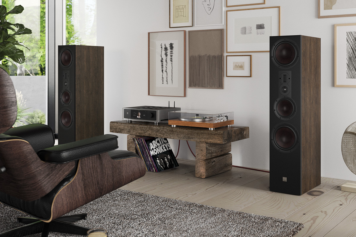 Dali Opticon 8 MK2 Tobacco Oak - kolumny podłogowe