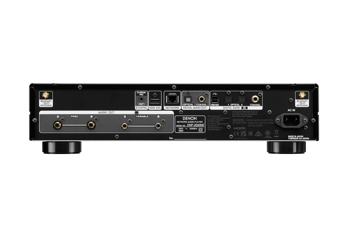 Denon PMA-1700NE | DNP-2000NE Black - zestaw stereo