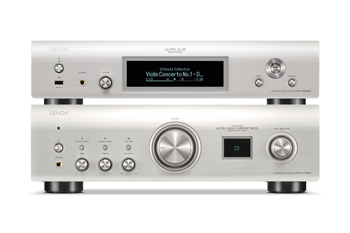 Denon PMA-1700NE | DNP-2000NE Premium Silver - zestaw stereo