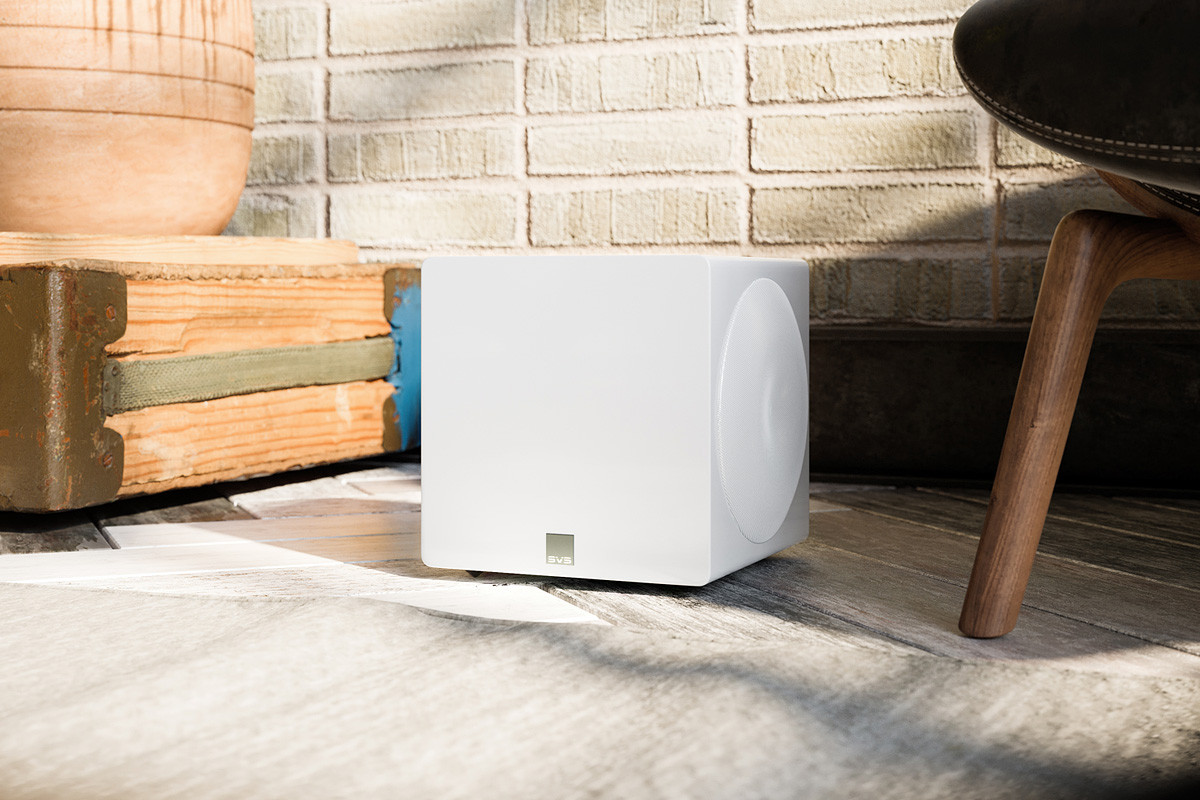 SVS 3000 Micro Piano Gloss White - subwoofer aktywny