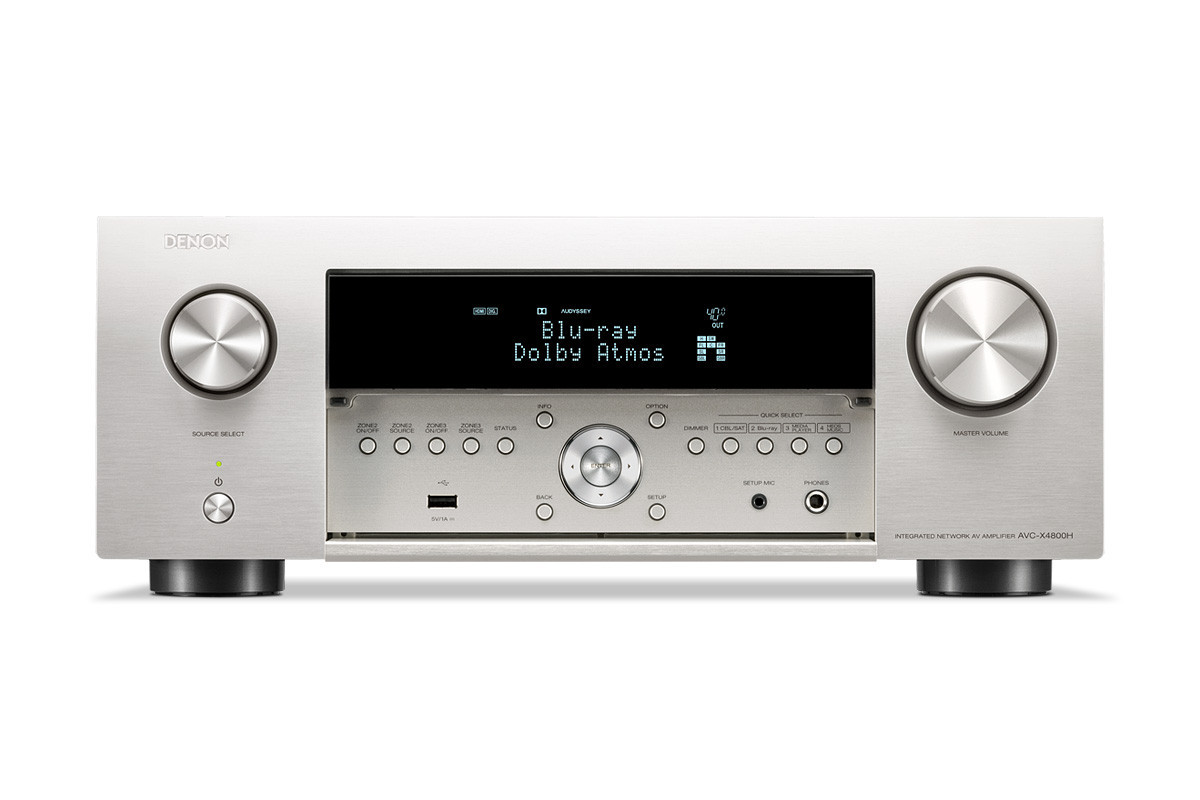 Denon AVC-X4800H Premium Silver - amplituner wielokanałowy Denon AVC-X4800H Premium Silver - amplituner wielokanałowy