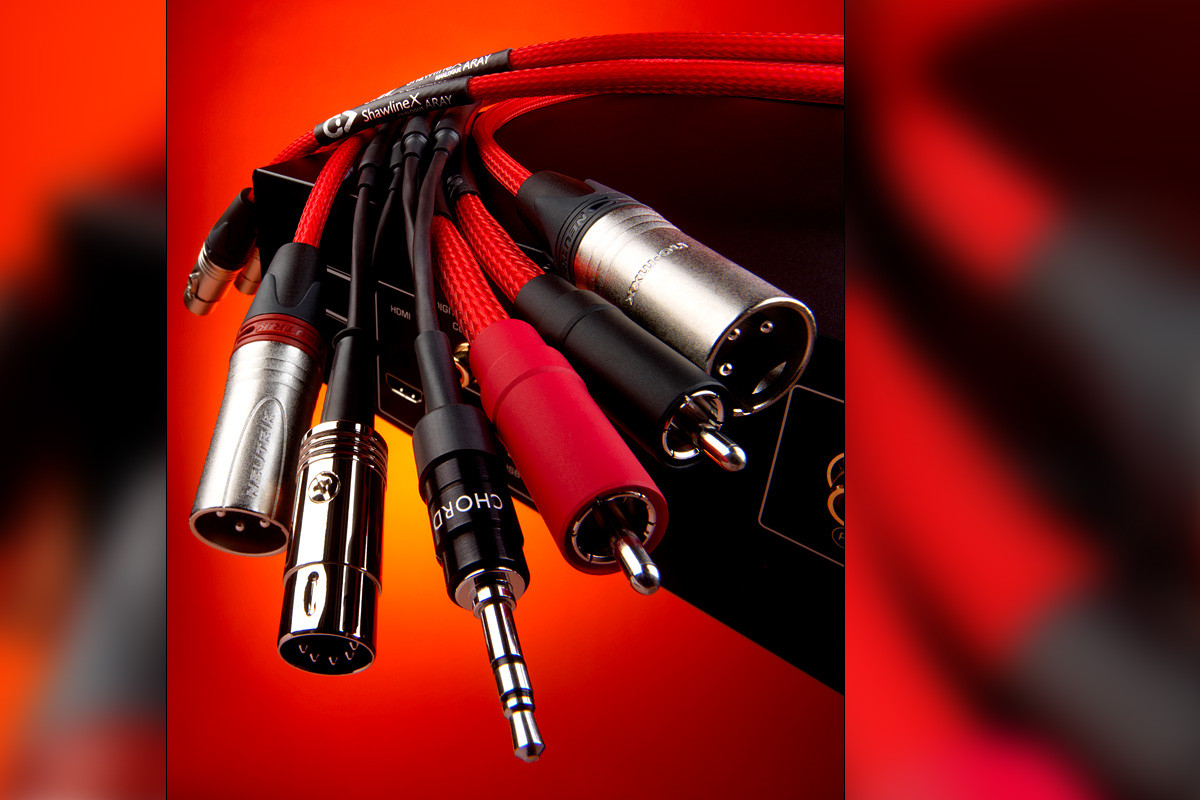 Chord Shawline X Analogue RCA - przewód 2xRCA/2xRCA | interkonekt stereo o długości 1,5 m Chord Shawline X Analogue RCA - przewód 2xRCA/2xRCA | interkonekt stereo o długości 1,5 m