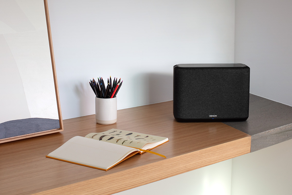 スピーカー・ウーファー Denon home 250 Denon HOME 250 Black - strefowy odtwarzacz