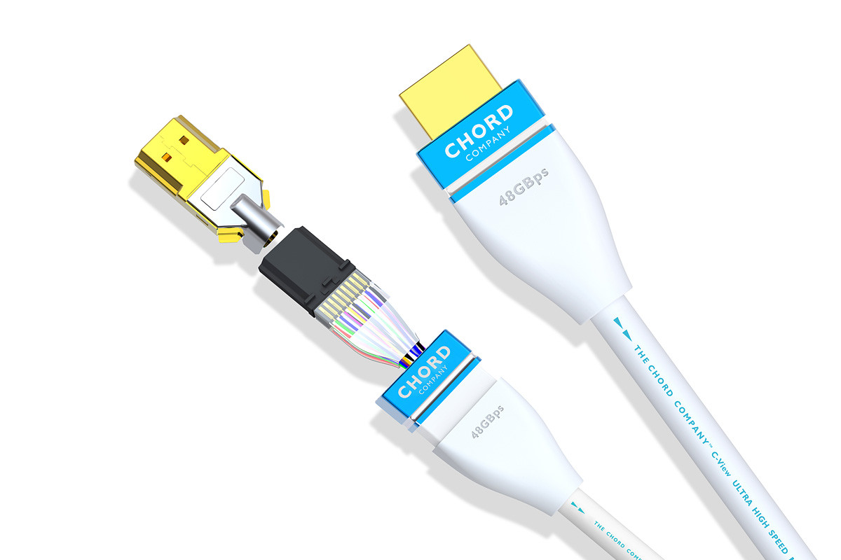 Chord C-View HDMI 2.1/8K - przewód HDMI/HDMI o długości 2 m