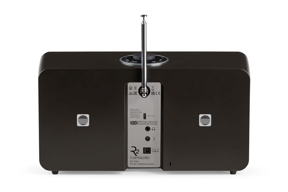 Ruark Audio R2 Mk4 Espresso - system audio typu "all-in-one" Ruark Audio R2 Mk4 Espresso - system audio typu "all-in-one"