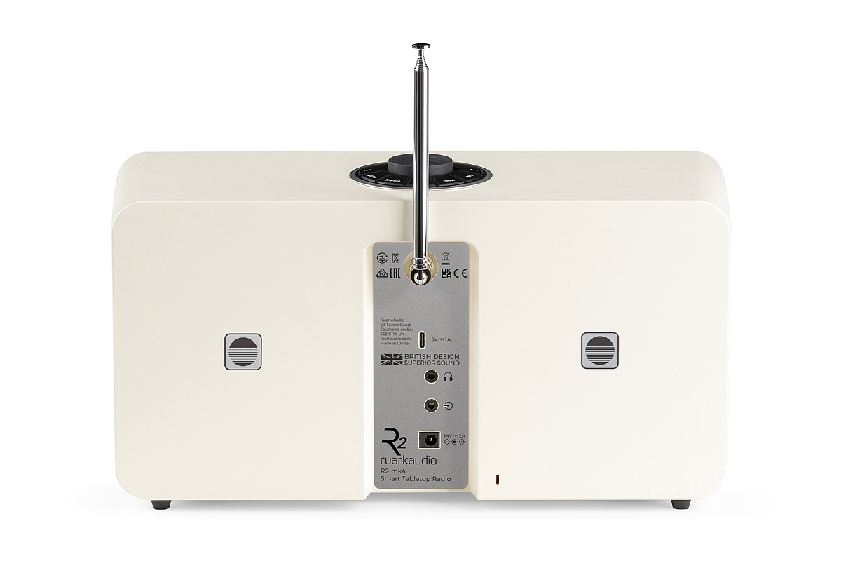 Ruark Audio R2 Mk4 Light Cream - system audio typu "all-in-one" Ruark Audio R2 Mk4 Light Cream - system audio typu "all-in-one"