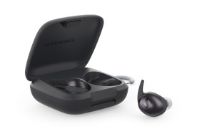 Sennheiser Momentum Sport | MSPORT1 Graphite - słuchawki dokanałowe bezprzewodowe Bluetooth