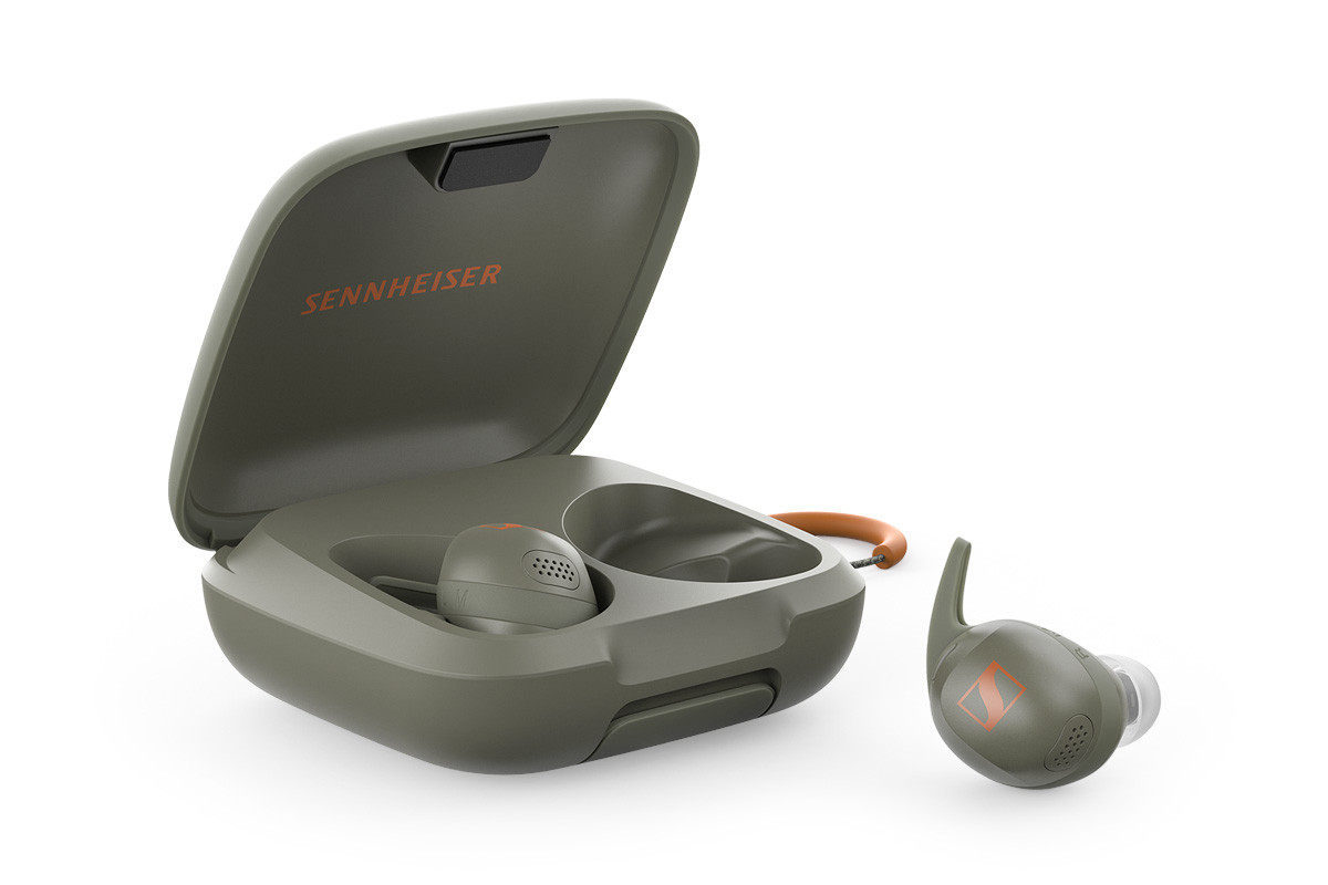 Sennheiser Momentum Sport | MSPORT1 Olive - słuchawki dokanałowe bezprzewodowe Bluetooth