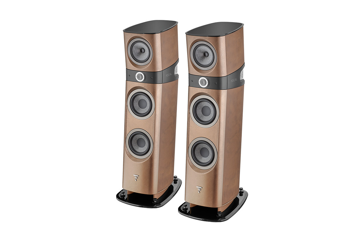 Focal Sopra Nº2 Brown Concrete - kolumny podłogowe