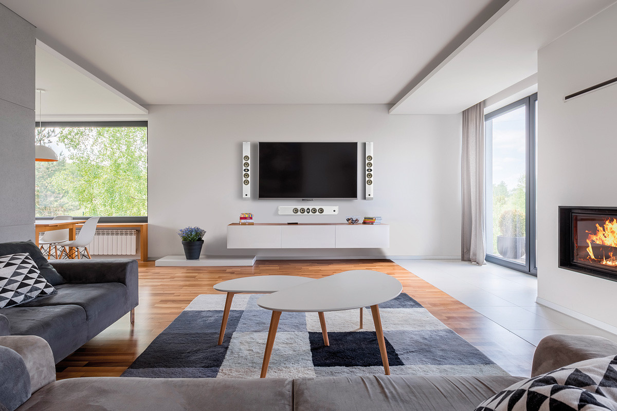 Focal On Wall 302 Black Satin - kolumny ścienne