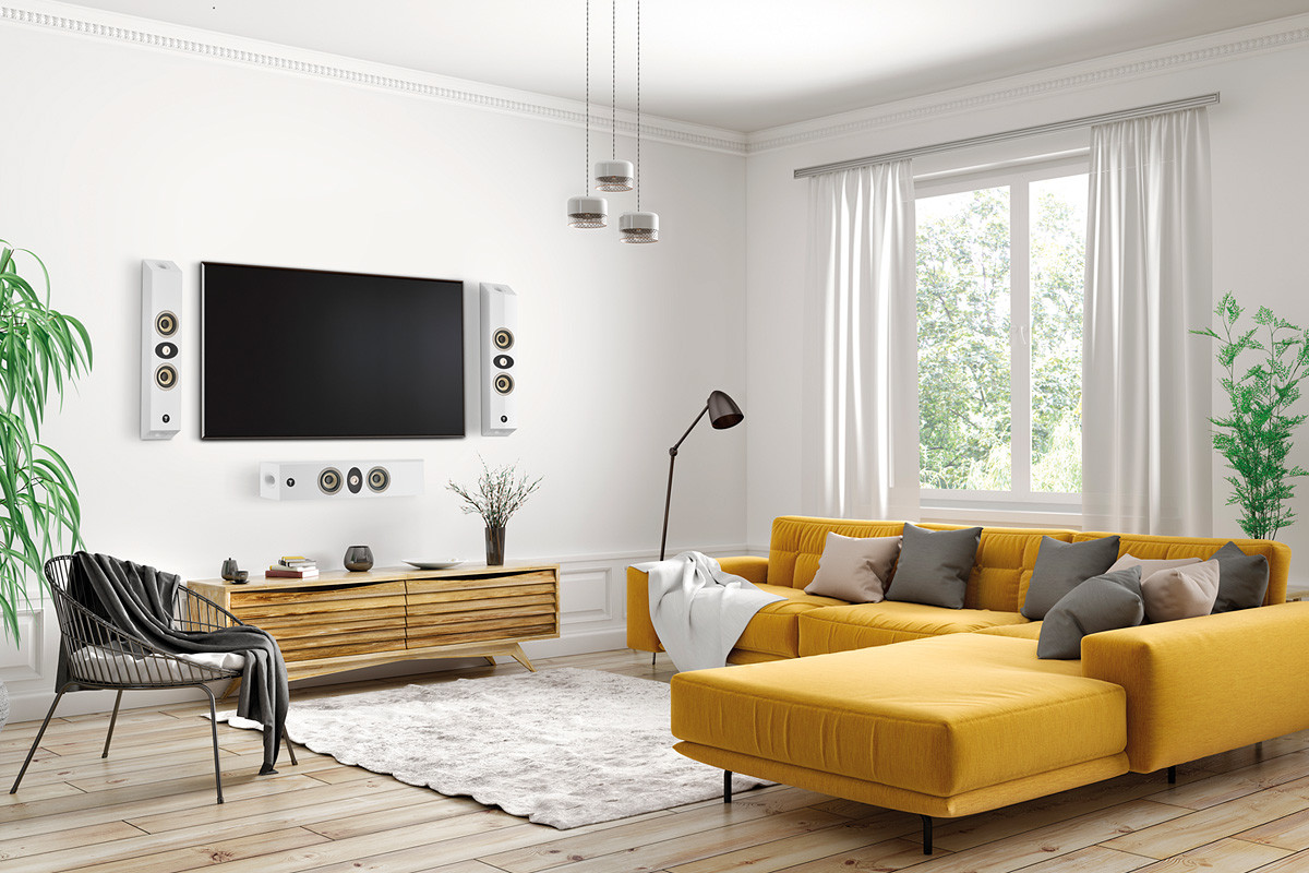 Focal On Wall 301 Black Satin - kolumny ścienne