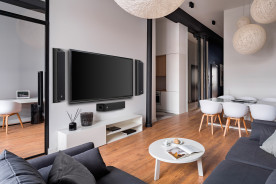 Focal On Wall 301 Black Satin - kolumny ścienne