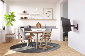 Vogel's TVM 3243 Black - uchwyt ścienny uchylny do TV (19-43 cali)