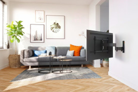 Vogel's TVM 3643 Black - uchwyt ścienny uchylny do TV (40-77 cali)