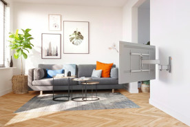 Vogel's TVM 3643 White - uchwyt ścienny uchylny do TV (40-77 cali)