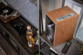 Klipsch The Fives Walnut - kolumny aktywne